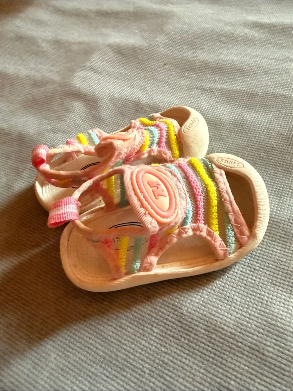 Toddler Pink Multi-Color Sandals - Kids Shoes